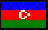 Flagge: Aserbaidschan