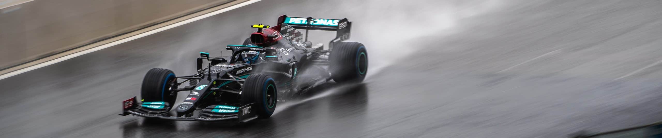 Reifentypen in der Formel 1 - Regenreifen